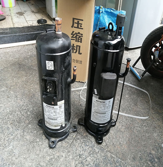 赤城中央空调压缩机的更换维修